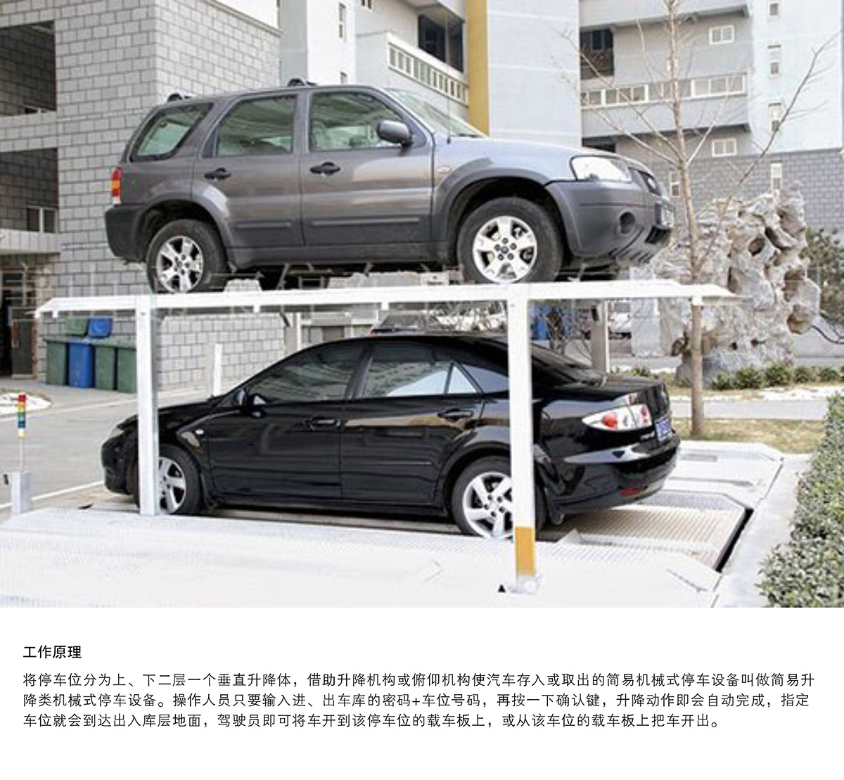 立体车位PJS2D1二层地坑简易升降停车设备工作原理.jpg